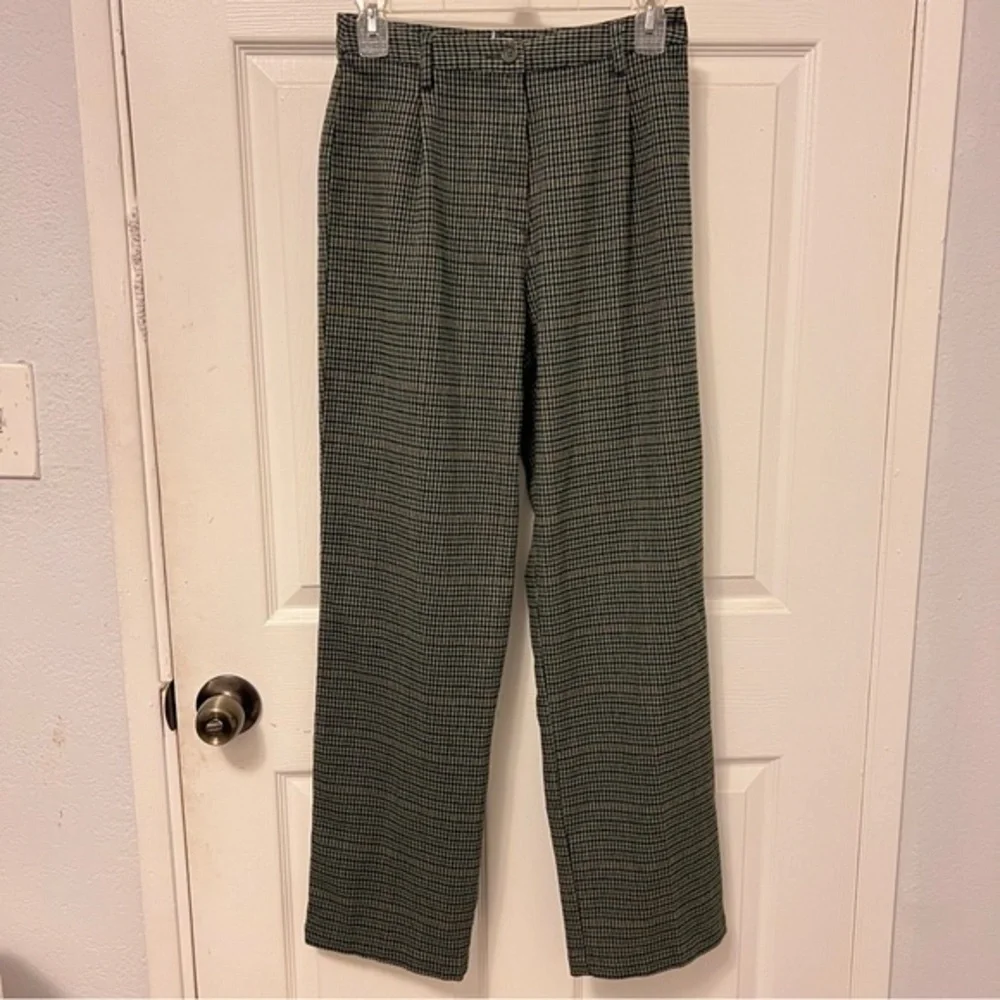John Galt Brandy Melville Plaid Pants XS/S | Y2K Academia | 24” Waist